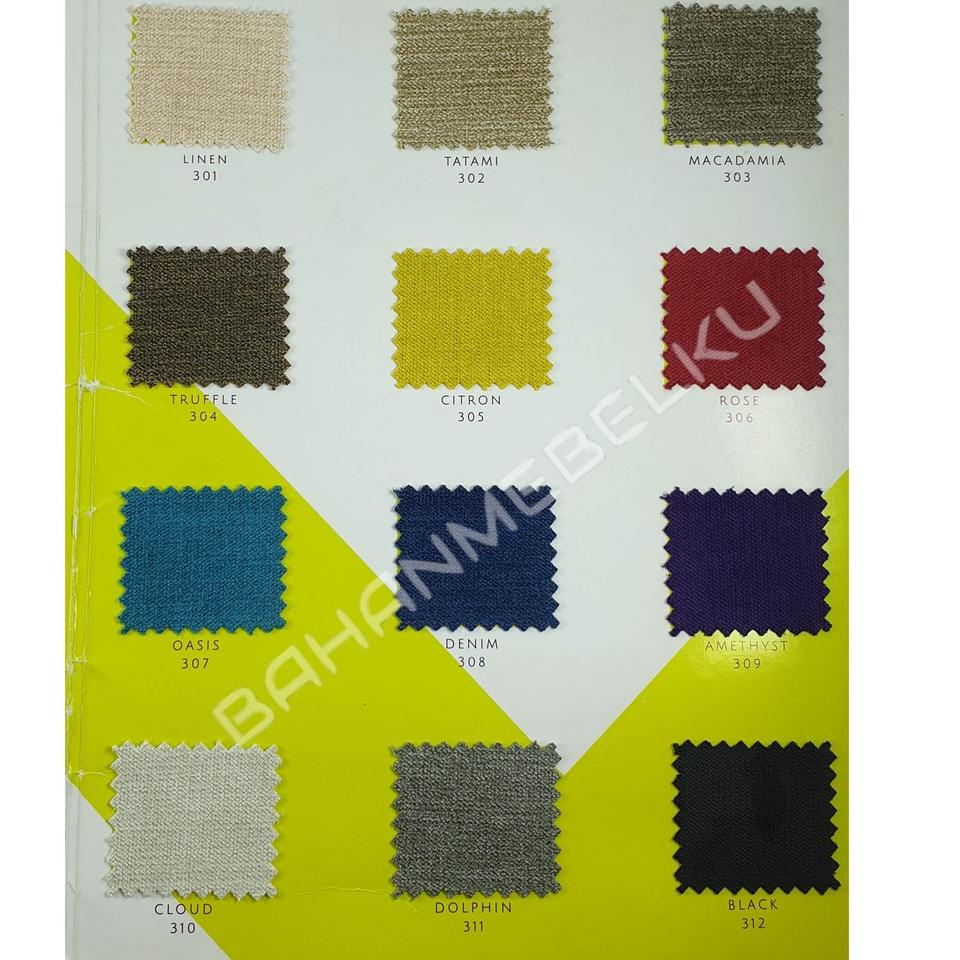 KAIN POLOS - RIVOLI - BELUDRU BLUDRU - INTERIOR SOFA KURSI MEBEL FURNITURE