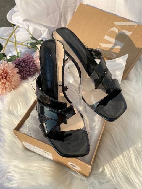 Sandal wanita zara heels zr original zara ori branded murah