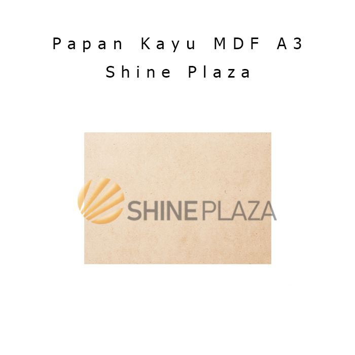 Langsung Order Papan MDF Kayu A3 - Papan MDF A3 3mm - Bahan Maket Diskon