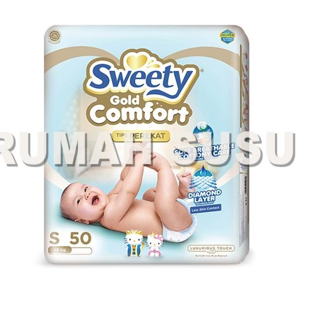 NEW ARRIVAL !!! 4.4 Sweety Comfort Gold Rekat NB52 / S50 - RUMAH SUSU [KODE 999]