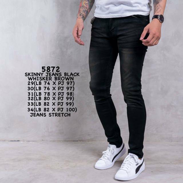 [KUALITAS SUPER] Super Skinny Jeans For Man Banyak Warna Bisa COD