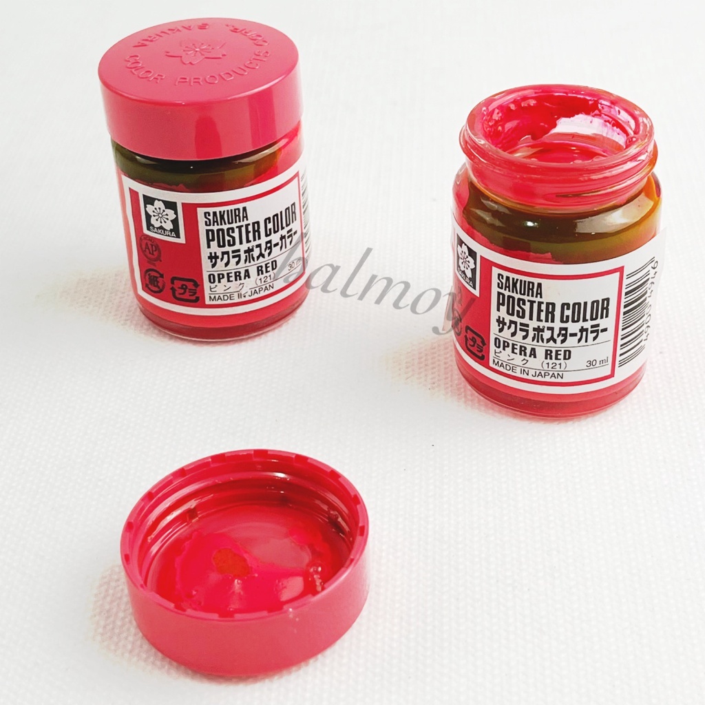 

CAT POSTER COLOR SAKURA 30 ML OPERA RED