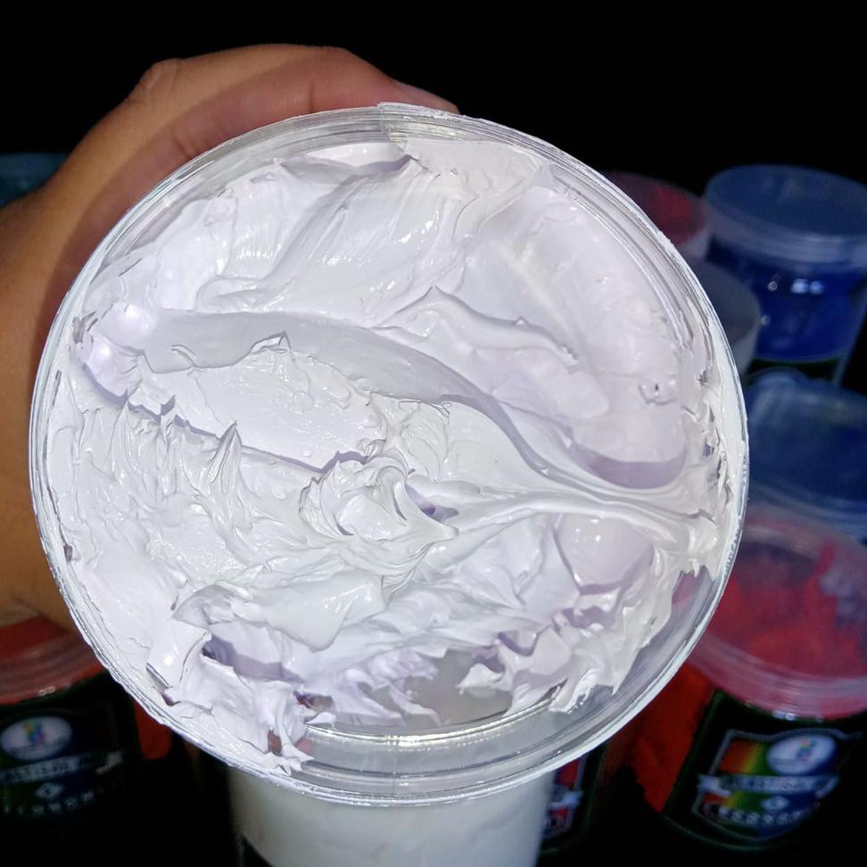 

[KODE BARANG 069] Tinta Sablon PLASTISOL ECONOMY Brain Plus PUTIH 1kg