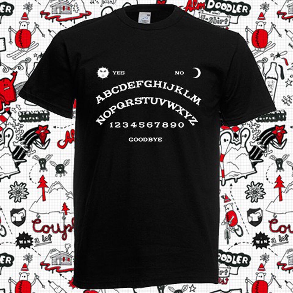 Kaos Ouija Board Logo Horror Tshirt