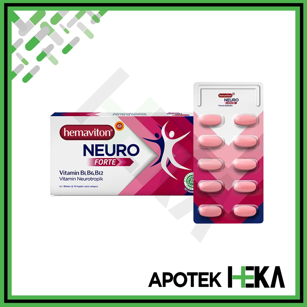 Hemaviton Neuro Forte Box isi 15x10 Tablet - Kesehatan Saraf (SEMARANG)