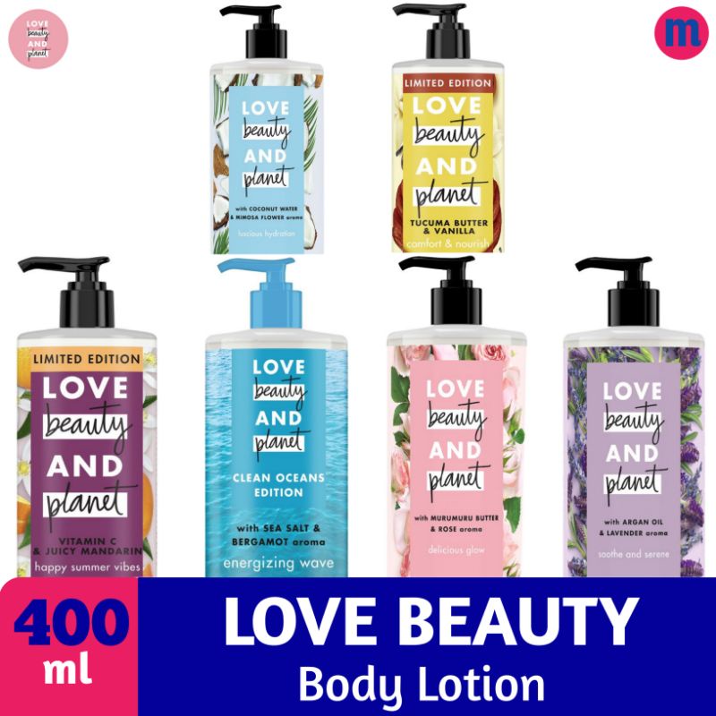 Jual Love Beauty And Body Lotion 400ml Shopee Indonesia