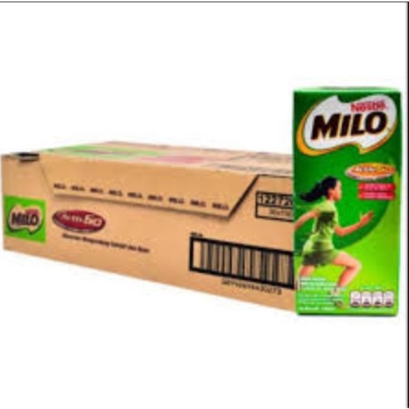 

Milo UHT 180ml 1 dus isi 36