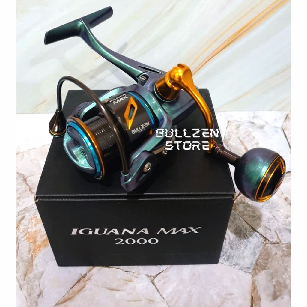 BULLZEN Reel Pancing IGUANA MAX - Bonus KAOS atau TOPI BULLZEN