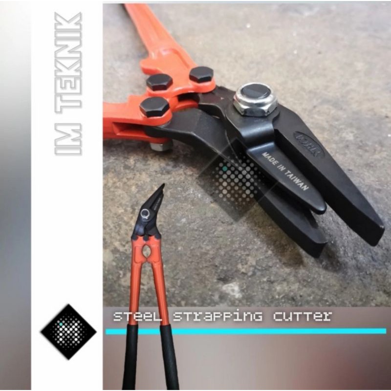 

Steel strapping cutter gunting potong plat besi 18 inch Band Eyzer
