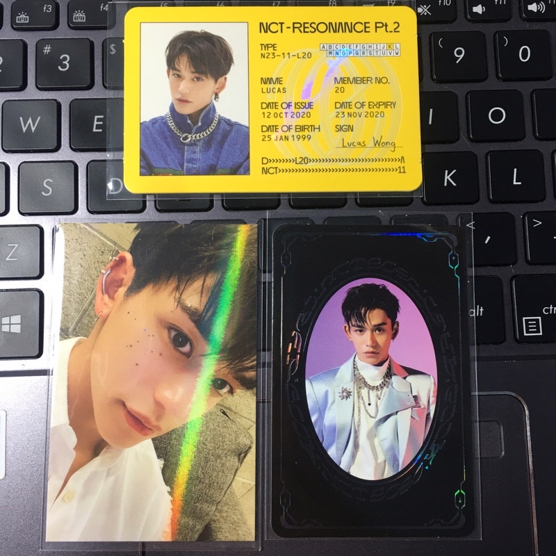READY PHOTOCARD LUCAS | ID CARD LUCAS , YEARBOOK YB , SG BENE