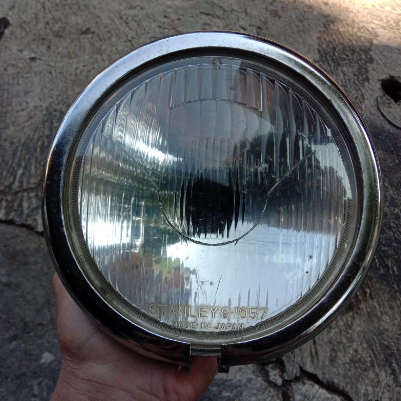 headlamp lampu depan lampu pesek honda cb Megapro Tiger lampu pesek original