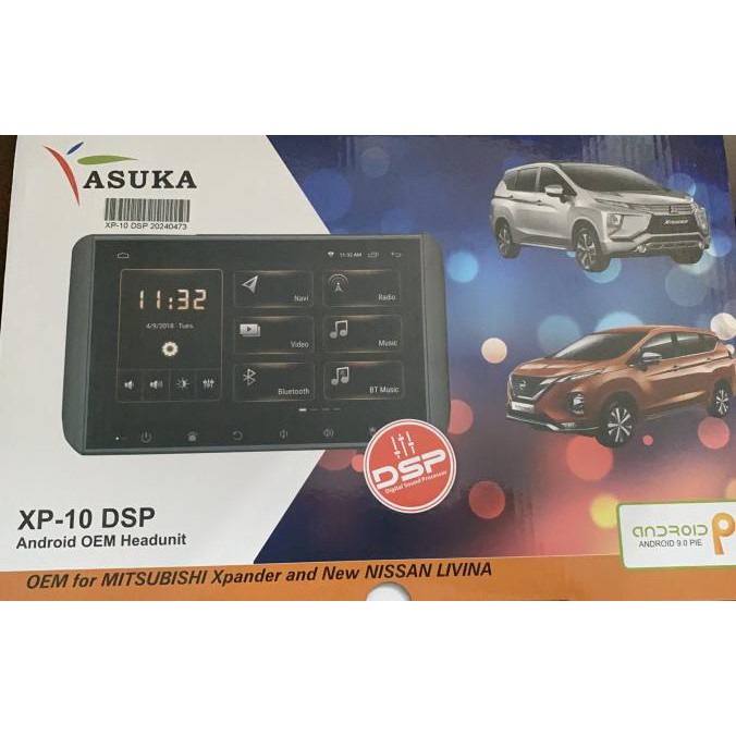 sulaemanan_selle | Head unit Asuka XP 10DSP Oem xpander 10in