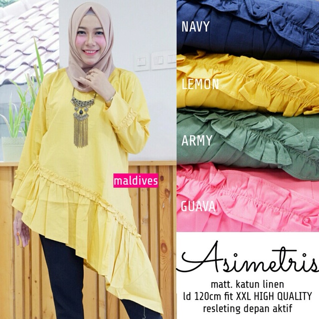 ASIMETRIS BLOUSE / ATASAN