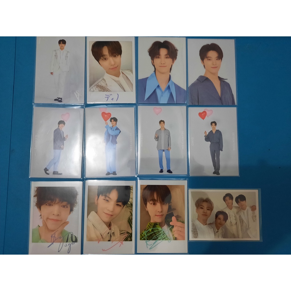 TC Tradingcard Japan Seventeen Dome Tour Scoups Woozi The8 Vernon Dino