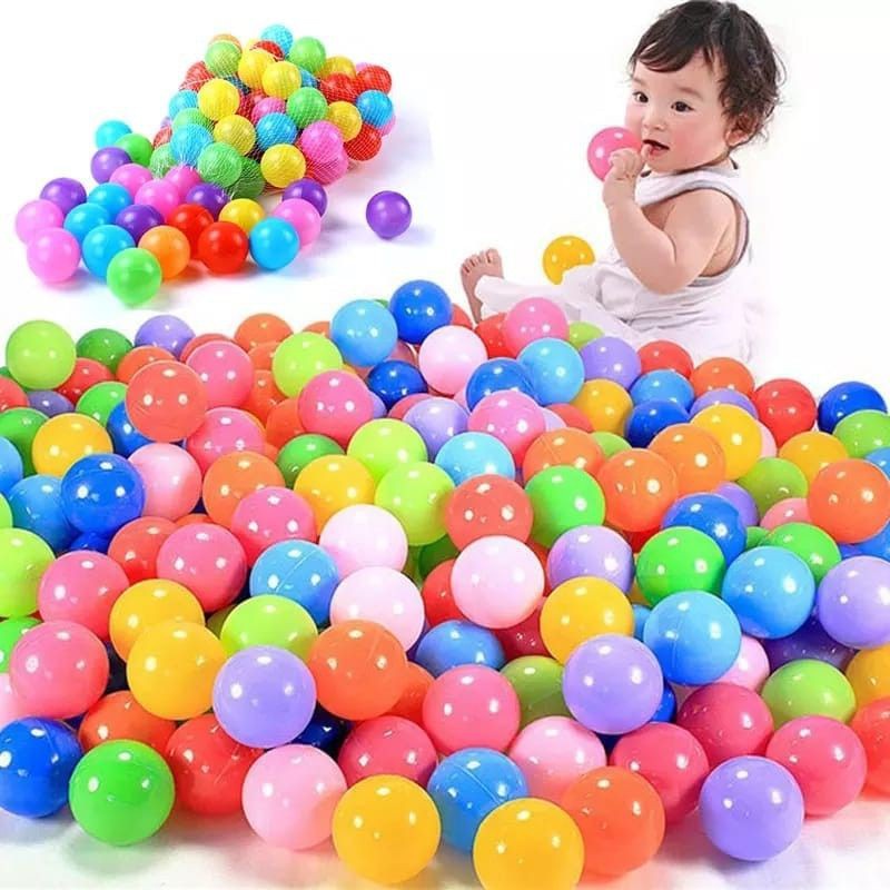 Bestway 51009, 51008 Kolam Renang Anak dan Bayi Ocean Life - Paket Kolam Mandi Bola 122 cm x 25 cm-6