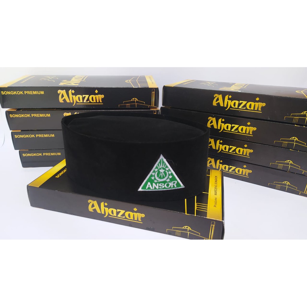 ( BISA COD ) PECI ANSOR / PECI HITAM LOGO GP ANSOR  / SONGKOK ANSOR / BAHAN BLUDRU / TINGGI 9