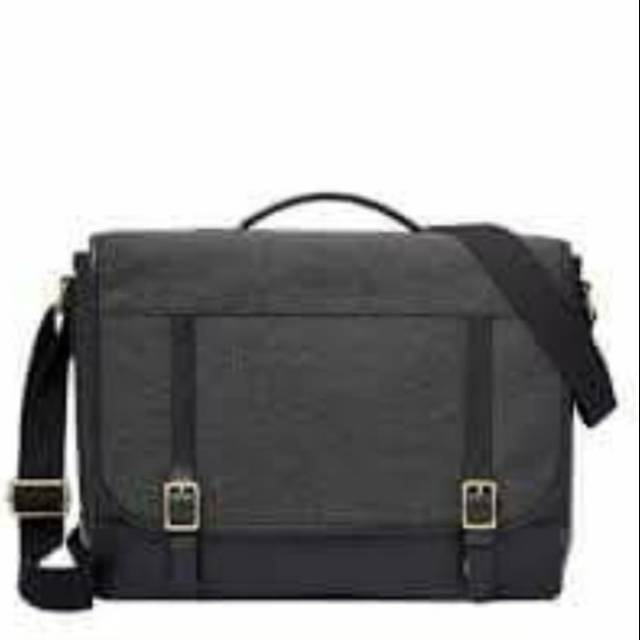 Fossil Evan Messenger  Black