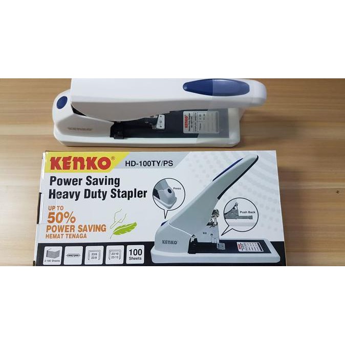 

[[BISA COD]] Stapler Heavy duty Power saving Kenko HD 100TY/staples besar FREE ONGKIR Kode 511