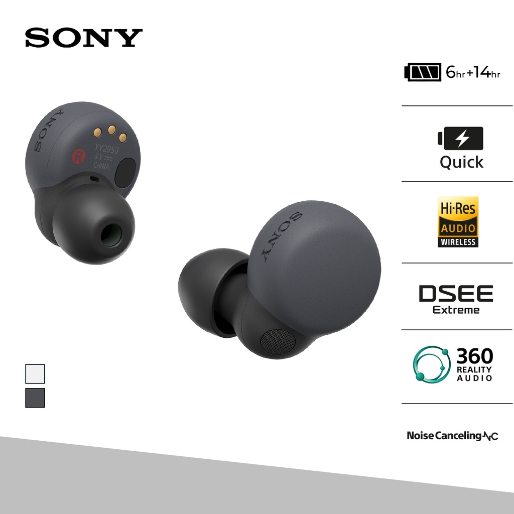 SONY Linkbuds S TWS WF-LS900N Truly Wireless Noise Canceling For Android &amp; IOS - Black
