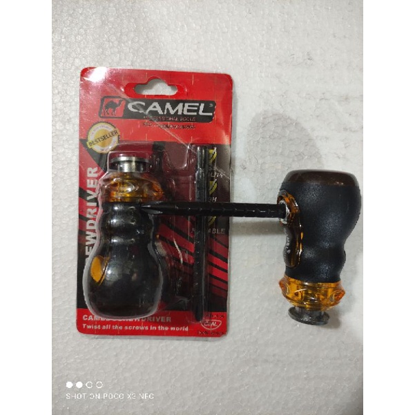 obeng mini camel bolak balik model T