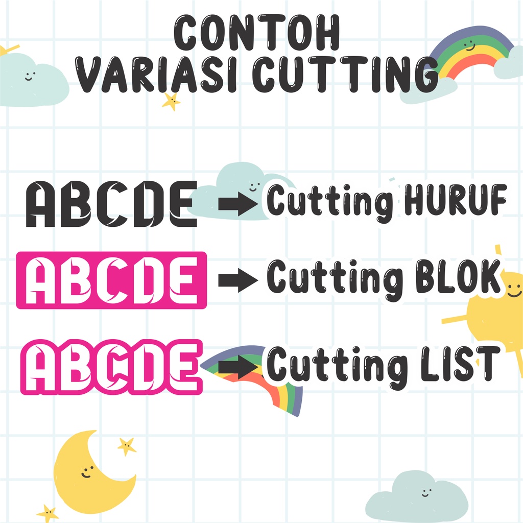 SEHARI JADI Stiker Kain / Label Baju Setrika Nama Isi 50pcs