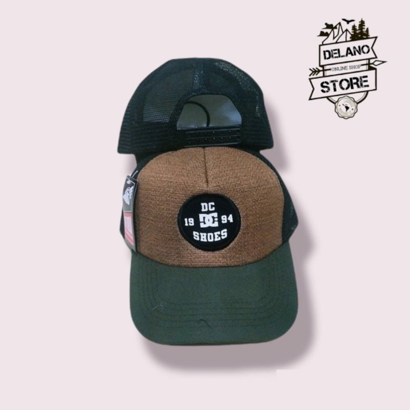 Topi Jaring Distro DC / Topi Jaring Pria / Topi Jaring