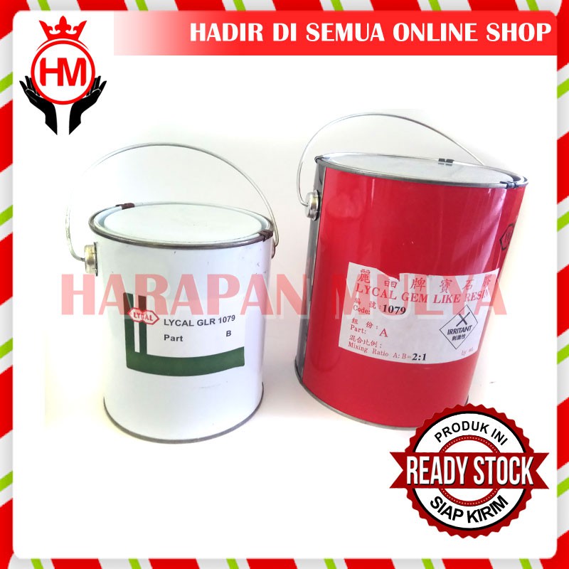 Lycal 1079 Lycal Gem Like Resin - Lycal Resin Bening Lentur - HM