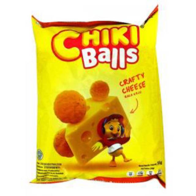 PROMO CHIKI BALL 55 GRAM SNACK INDOFOOD ORIGINAL | Shopee Indonesia