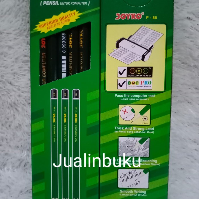 

Lucu Joyko Pencil 2B For Computer Isi 12Pcs Bagus