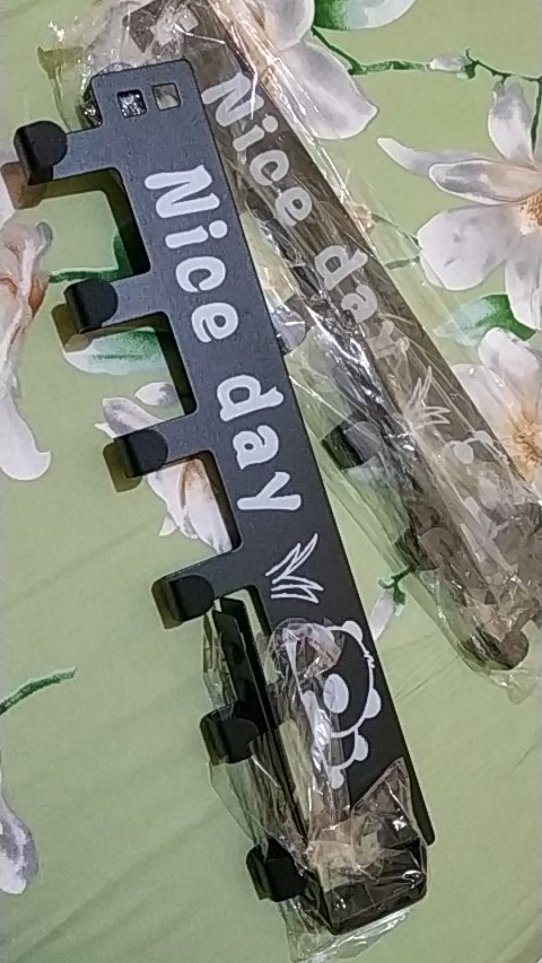 Niceday Gantungan Belakang Pintu 6 Hook Pakaian Tas