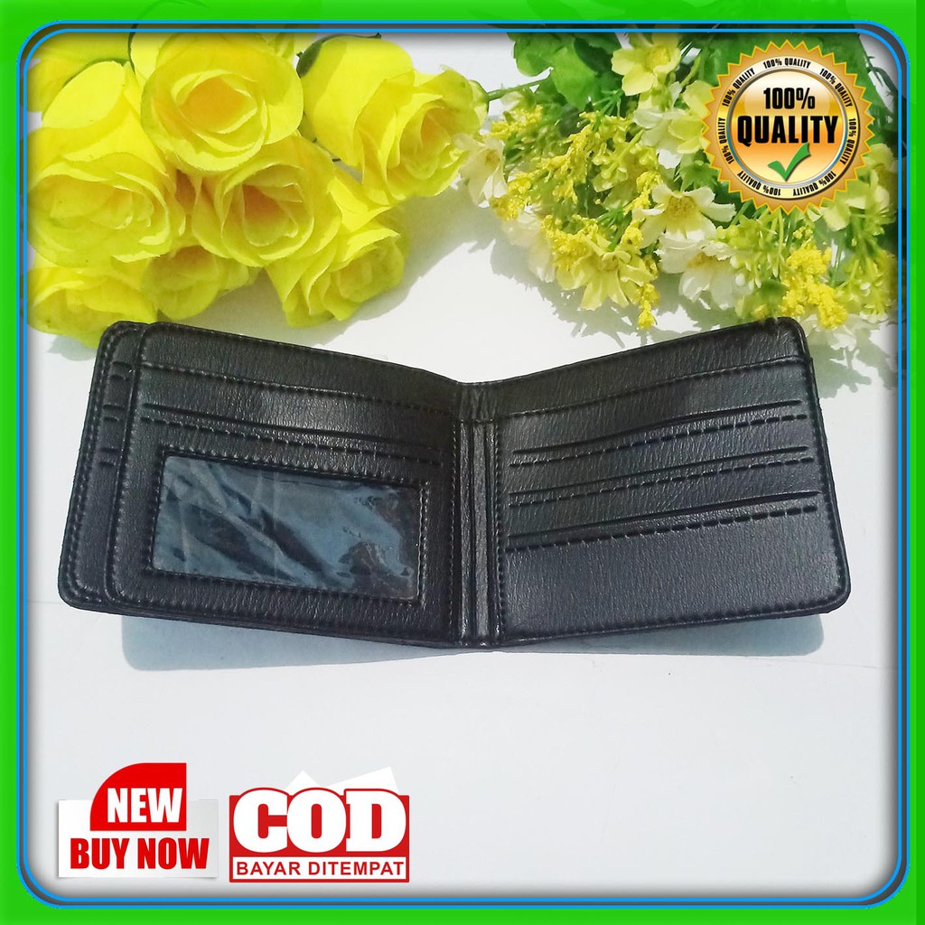 Dompet Pria Lipat Kulit Sintetis fashion cowok premium 501 Levis bayar di tempat