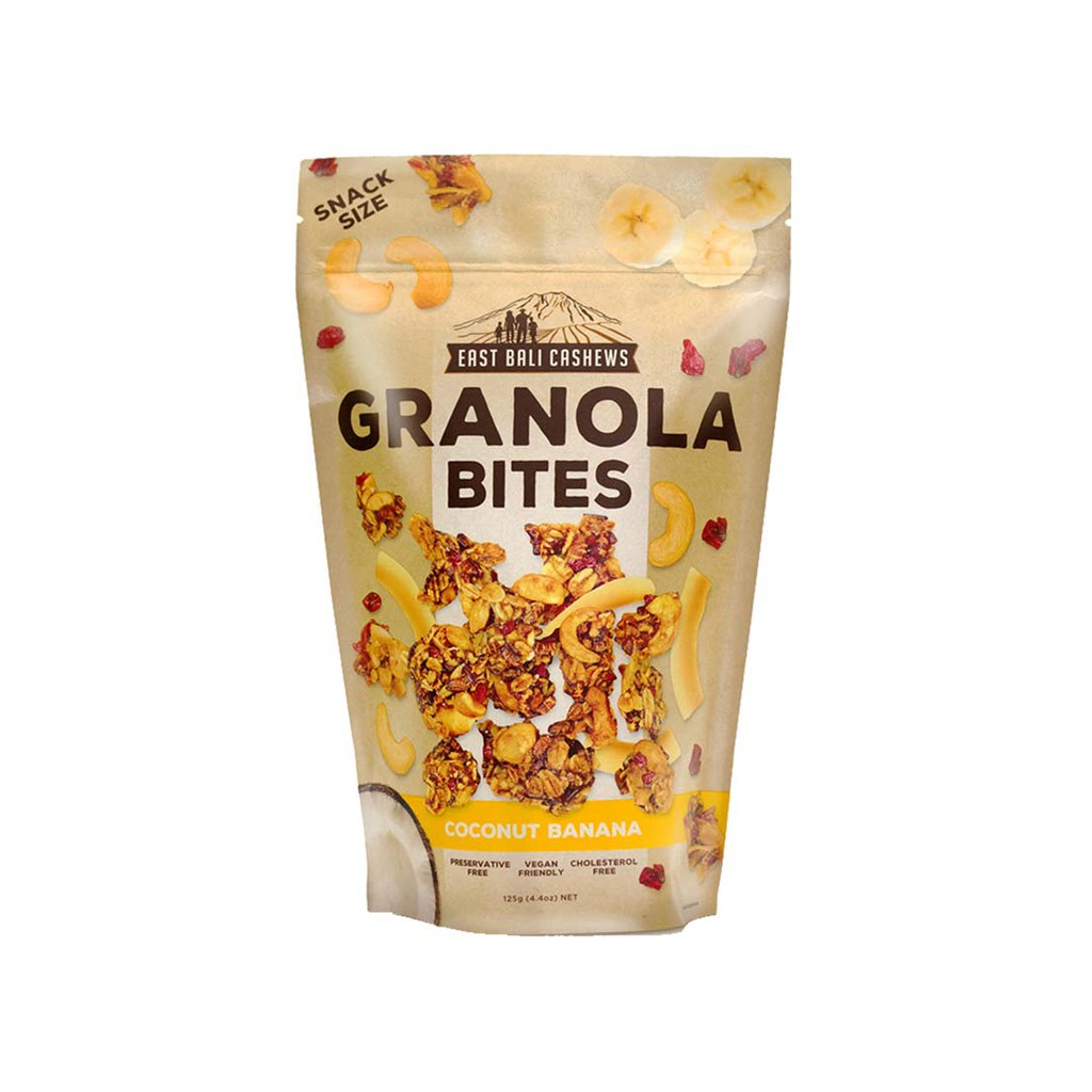 

GRANOLA COCONUT BANANA 125G