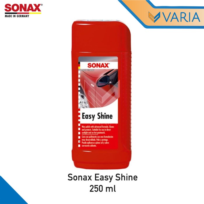 Sonax Easy Shine 250 ml Clean Polish Wax 3 in 1 Pengkilap Body Mobil