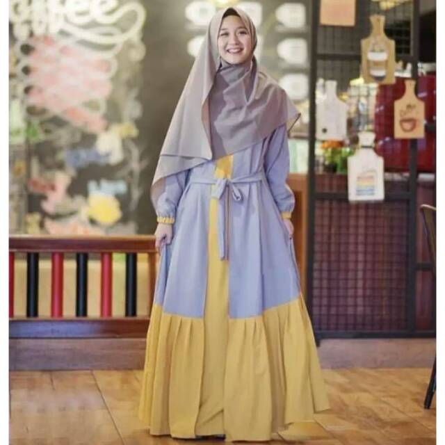 Nadira Maxi / Baju Gamis / Dress wanita