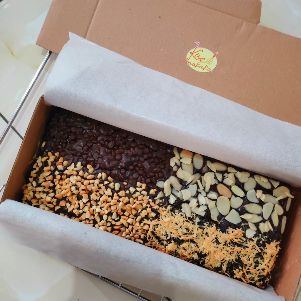 

PROMO (COD) - Fudgy Brownies Sekat - Tanpa sekat