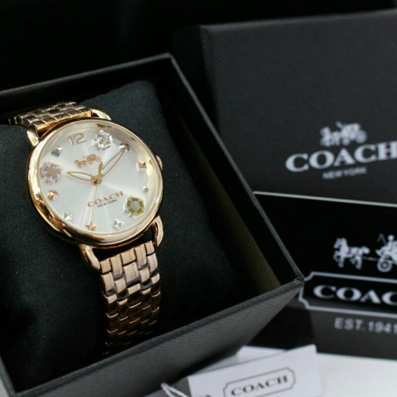 GARANSI jam tangan wanita COACH stell 35mm