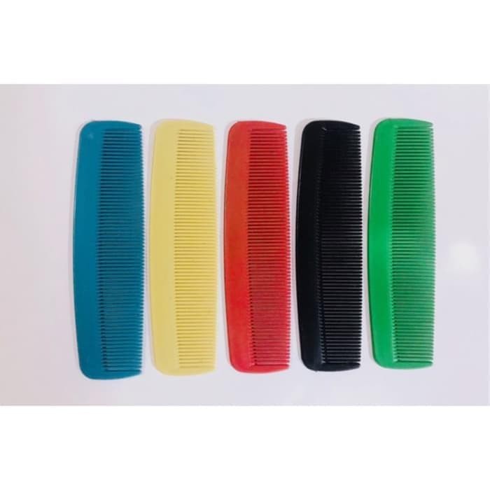 Sisir Saku Pria - Sisir Pomade Mini Bahan Plastik - Sisir Rambut - Sisir Simple Mudah Dibersihkan