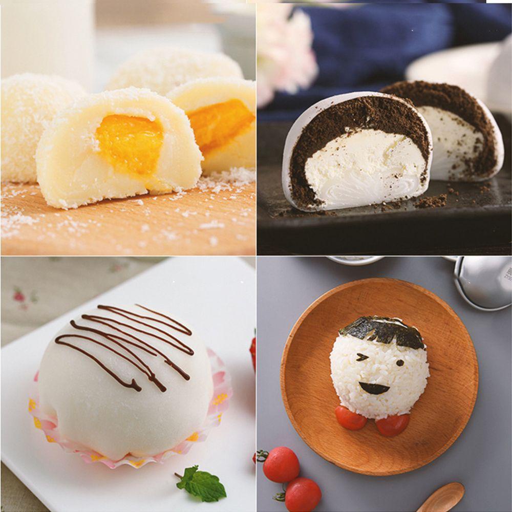 Populer Cetakan Kue Kering Sphere Bath Half Round Bomb Mold Daifuku Dessert Mochi Mold