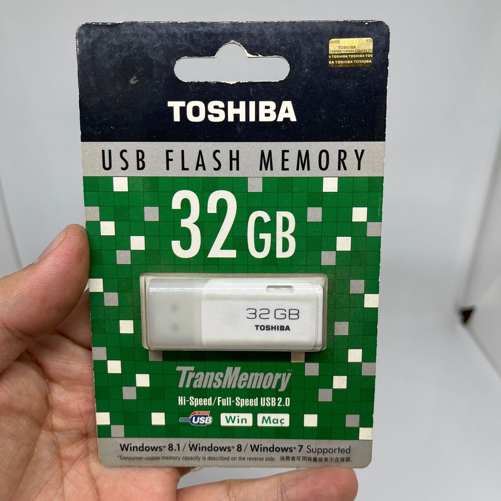 FlashDisk Toshiba 32GB 32 gb / USB Flash Disk Drive Flashdis Transmemory Transfer Data Komputer