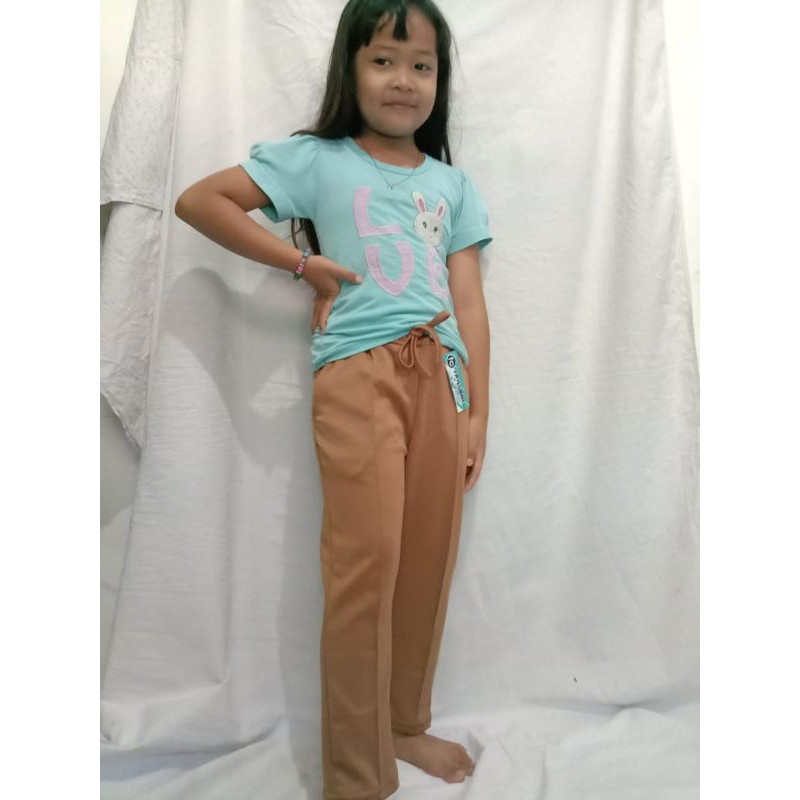 CELANA DOTY SCUBA ANAK POMPOM UMUR 4-10 TAHUN/DOTY PANTS SCUBA ANAK-ANAK