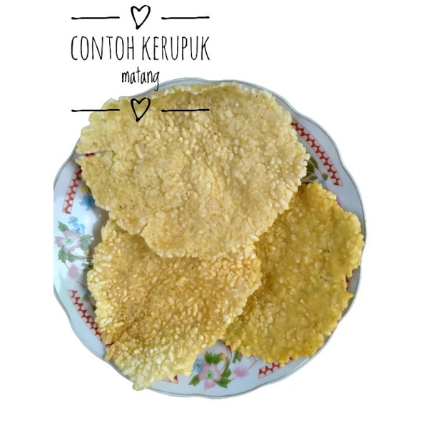 

krupuk Puli / Kerupuk Beras / opak puli asli nganjuk kemasan 500gram