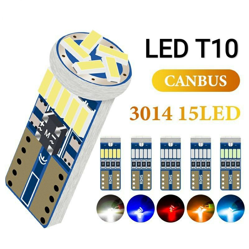 Lampu Led T10 Canbus 3014 15 Led.