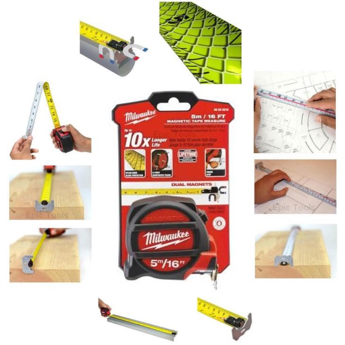 Milwaukee meteran 8 m/26 ft