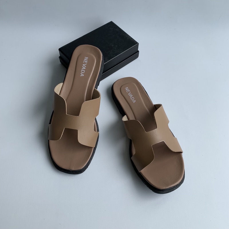 DISKON DAY! Sandal Slop Nevada - Sandal Flat - Sandal Teplek