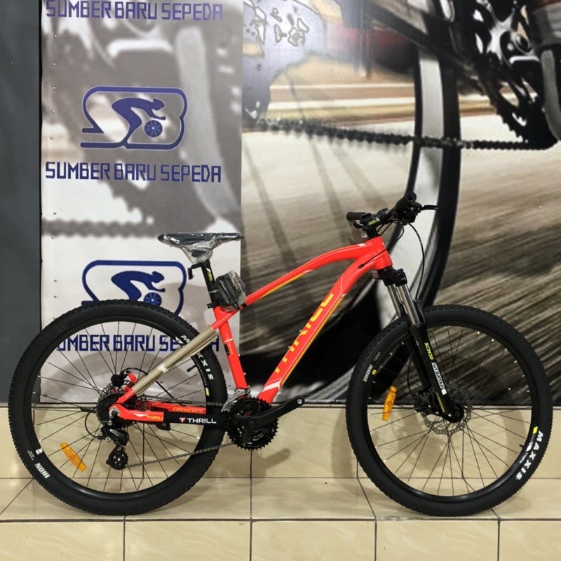 SEPEDA GUNUNG MTB THRILL VANQUISH 3.0 3x8 SPEED 27.5 INCH