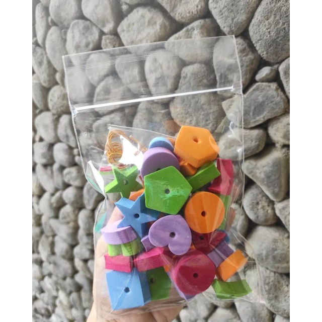 Spons Geometri / sensory play / meronce geometri / paket meronce / meronce spon / spon geometri / me
