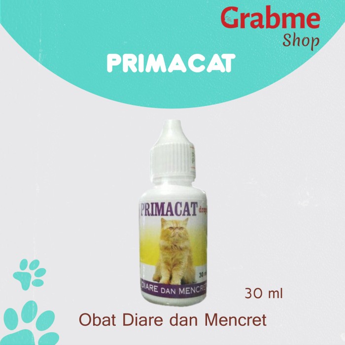 Obat diare dan mencret untuk Kucing - PRIMACAT drops 30ml