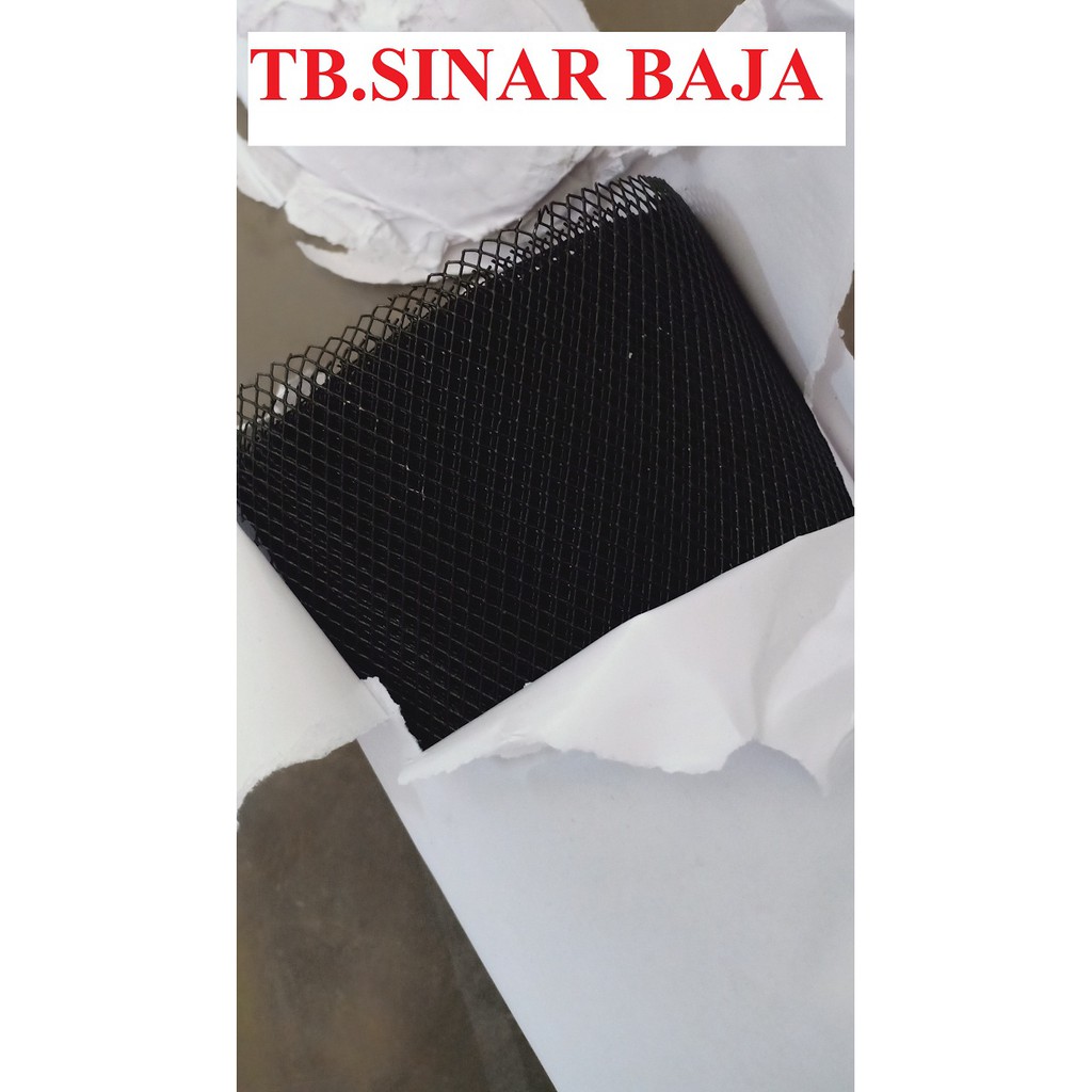Kawat Ram Nyamuk Parabola Alumunium Hitam