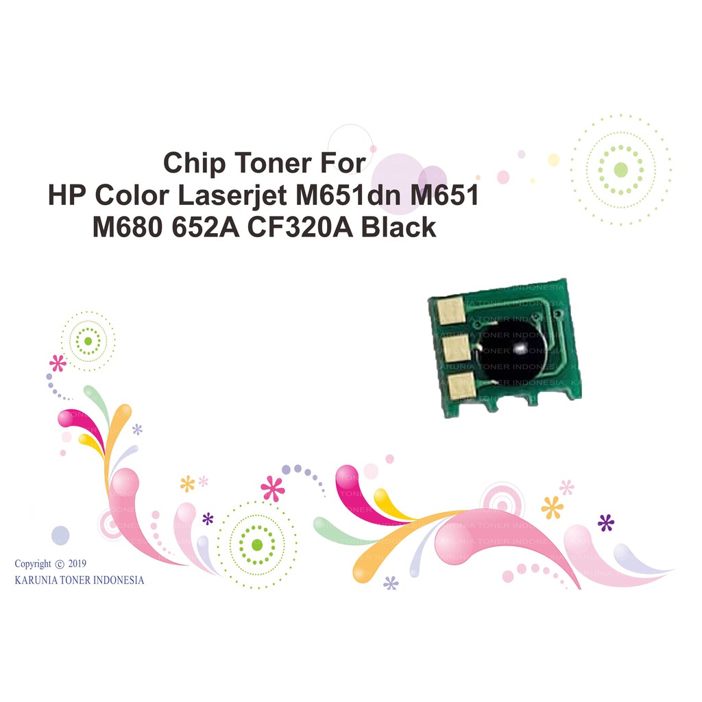 Chip Toner For HP Color Laserjet M651dn M651 M680 654A CF331A CF333A CF322A CF320A C M Y K