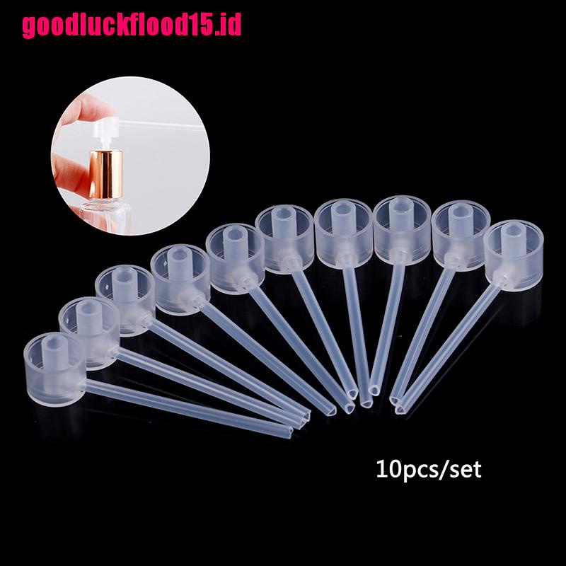 {LUCKID}10pcs/set Portable Perfume Refill Tools sprayer Diffuse Funnels Filling Device